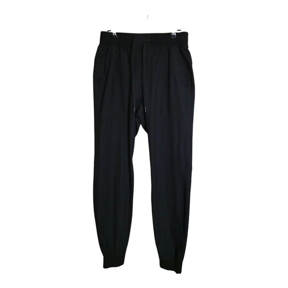 Lululemon Pants Men S Black ABC Jogger Twill Athleisure Sportswear Gym LM5A85S - Picture 1 of 8